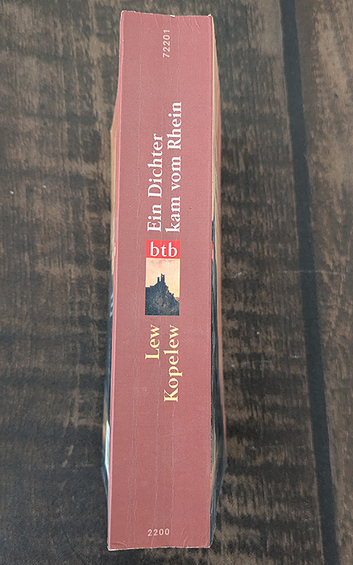 Ein Dichter kam vom Rhein